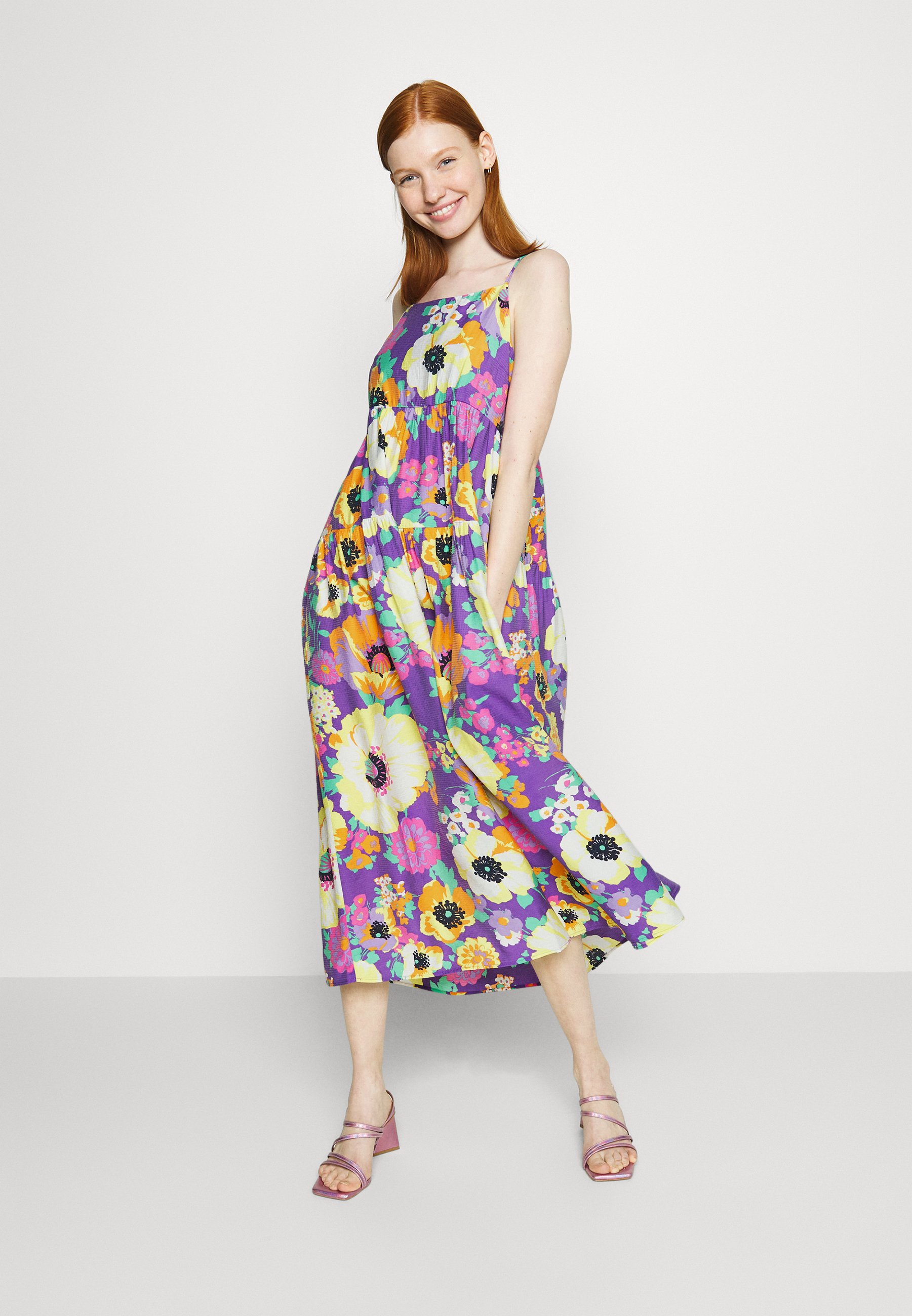 Yasfloree Sl Long Dress Halogen Blue