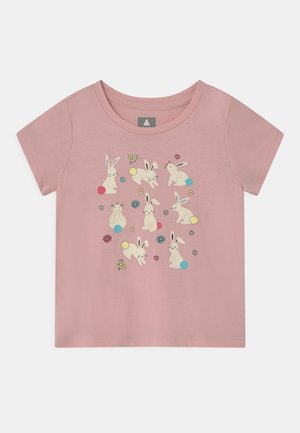TODDLER GIRL - Triko s potiskem - pink bunny