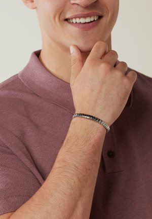Lucardi, STATEMENT - Armband - silver-coloured no stone