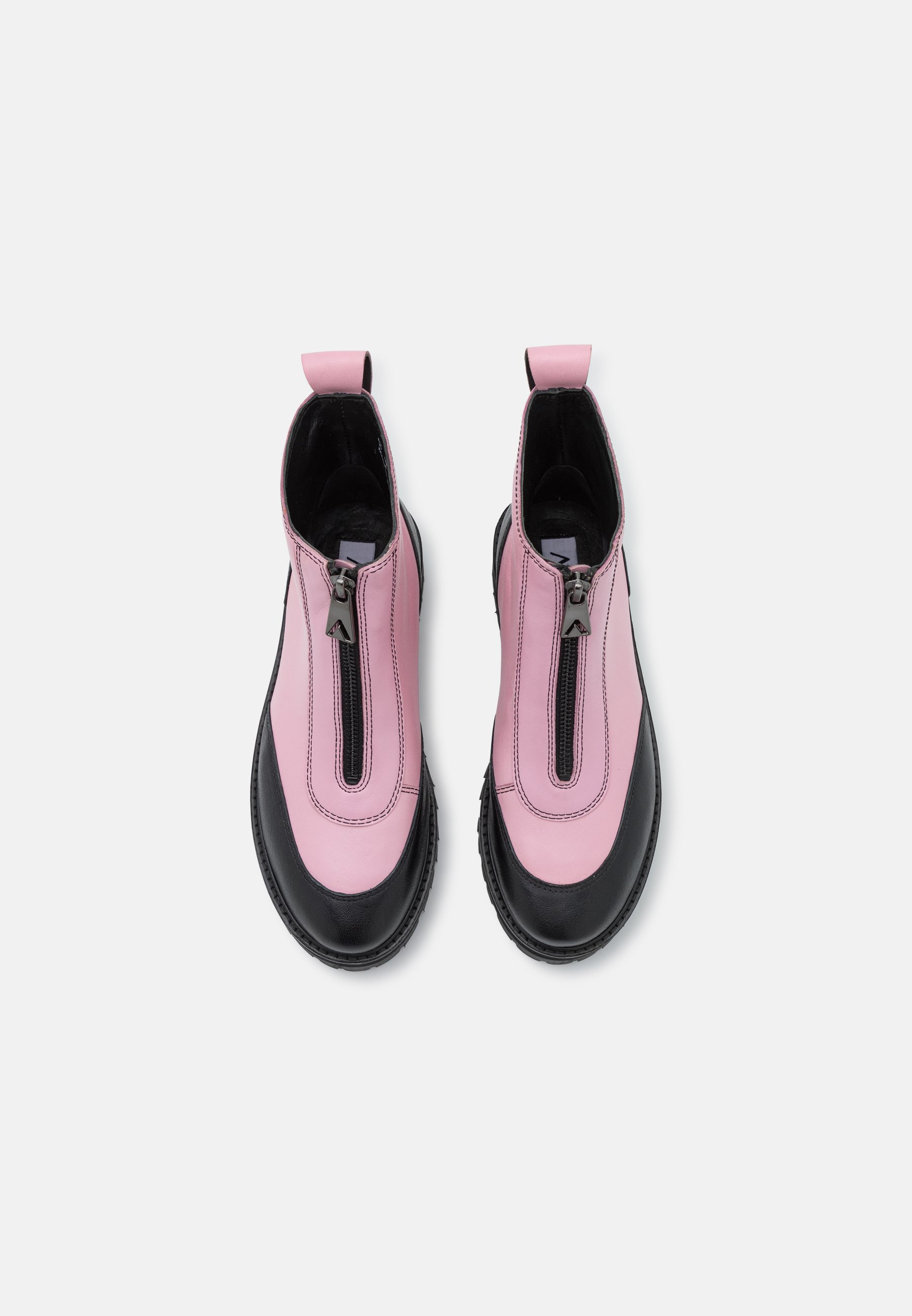 bamboo platform ankle booties