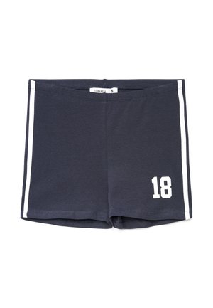 Terranova, CON BANDE E NUMERO - Leggings - blu scuro