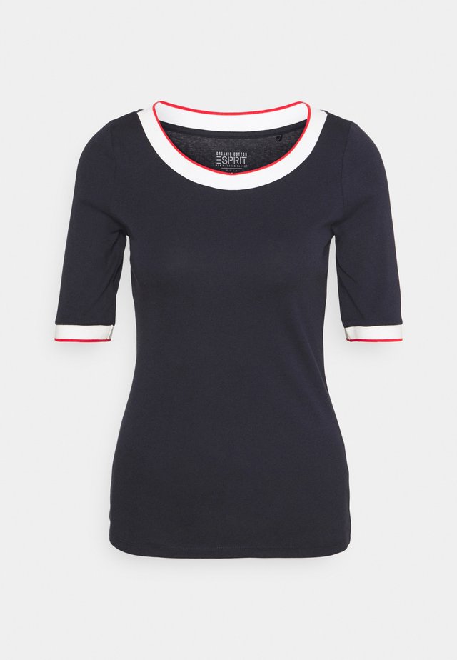 CORE - T-Shirt print - navy