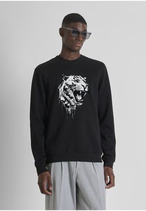 REGULAR FIT - Sweatshirt - black