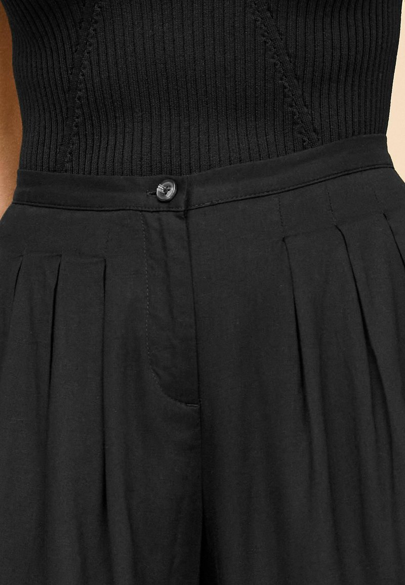 Next SUPERWIDE TALL  - Pantaloni - black