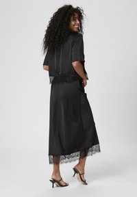 Kaffe HILDA  - Maxi sukně - black deep