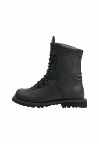 ACCESSOIRES BW COMBAT - Botine cu șireturi - black