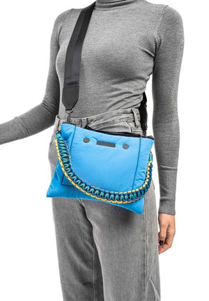 HYBRID COPY - Handbag - electric blue apple