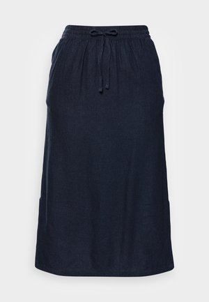 MIDI SKIRT - Gonna a campana - navy