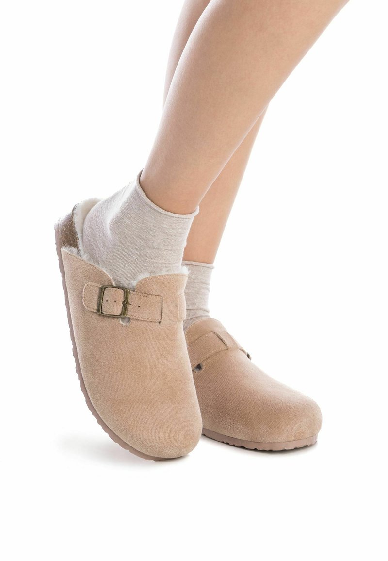 XTI Sandalias planas - beige