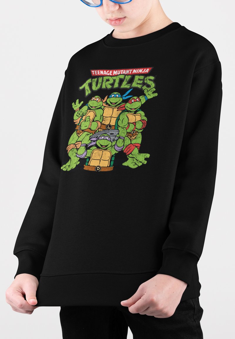 Henry Tiger MUTANT NINJA TURTLES GROUP - Felpa - black