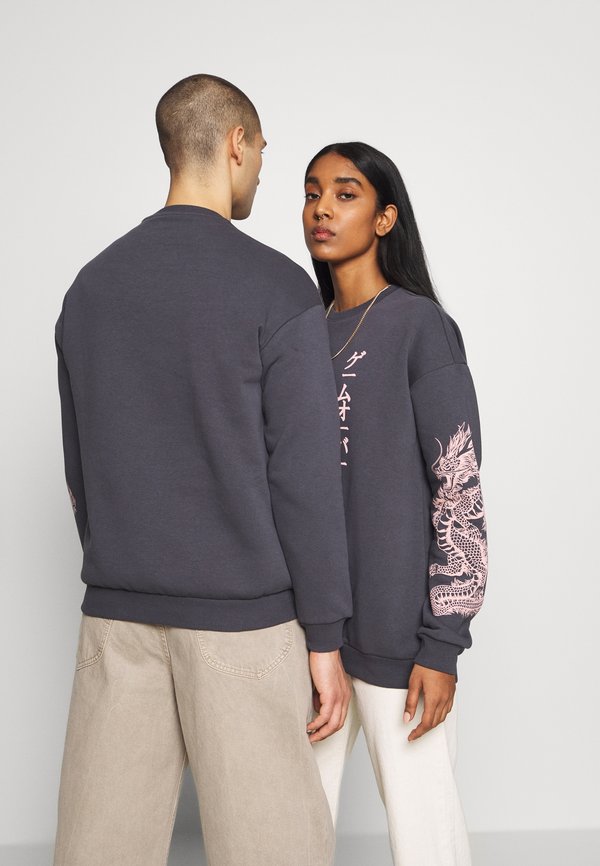 SLEEVES DRAGON CNECK - Sweatshirt - dark gray4