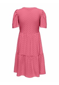 JDY JDYCARLA CATHINKA DRESS - Hverdagskjole - coral paradise