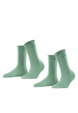 BASIC PURE 2-PACK - Sokken - tourmaline