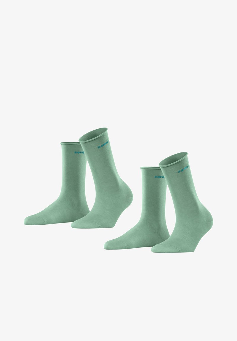 Esprit BASIC PURE 2-PACK - Chaussettes - tourmaline