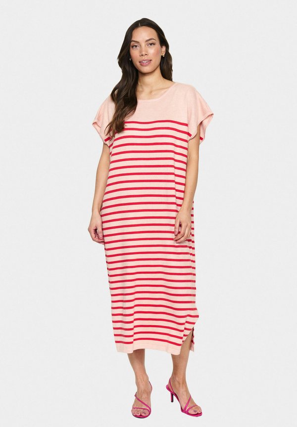 MILASZ STRIPED R-N - Strickkleid