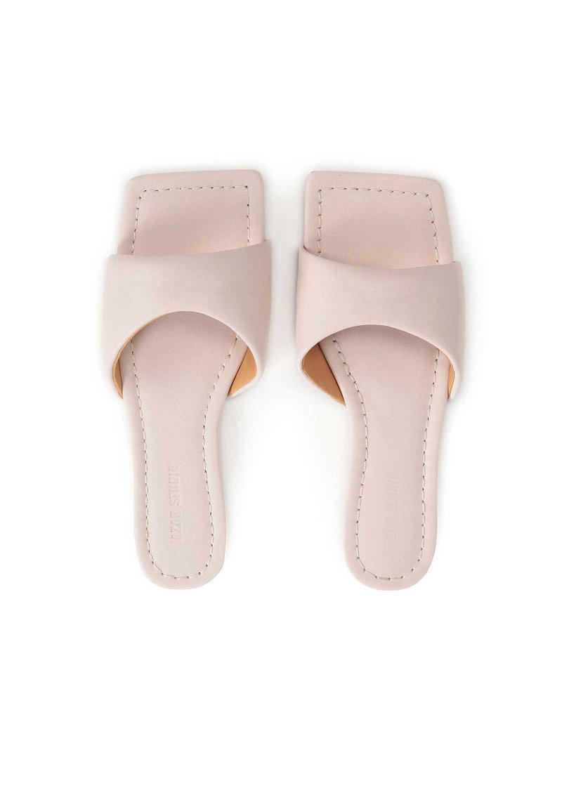 Damen Sneaker | Kazar Studio REBECA WITH SQUARE TOES Pantolette flach off white/offwhite - RG12854 Damen Sneaker | Kazar Studio REBECA WITH SQUARE TOES Pantolette flach off white/offwhite - RG12854