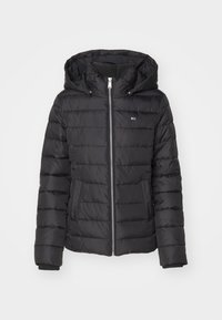 BASIC HOODED JACKET - Winterjacke - black