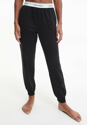 JOGGER MODERN COTTON - Pyjamasbyxor - black