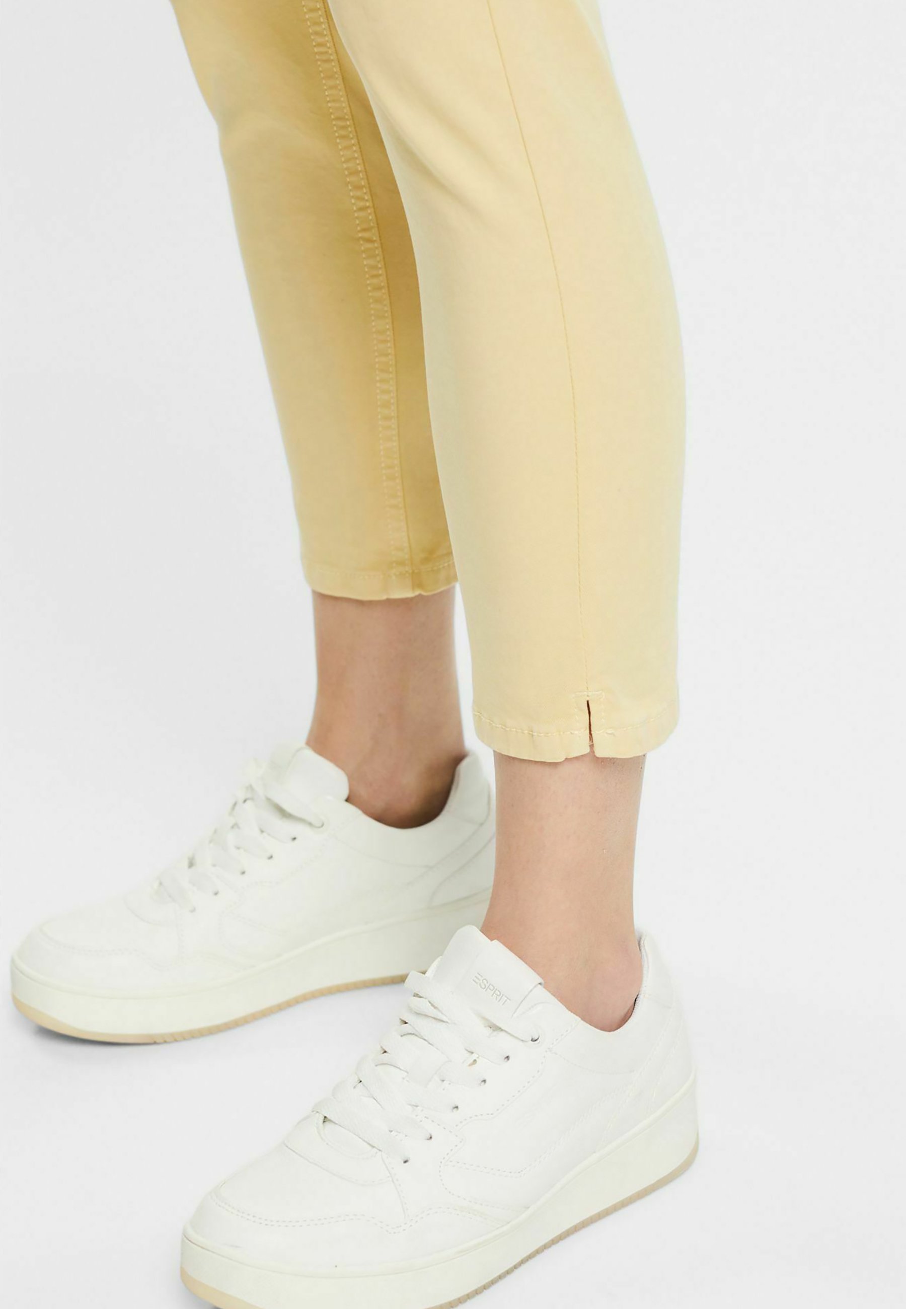 edc by Esprit Pantalones - pastel yellow/amarillo - Zalando.es