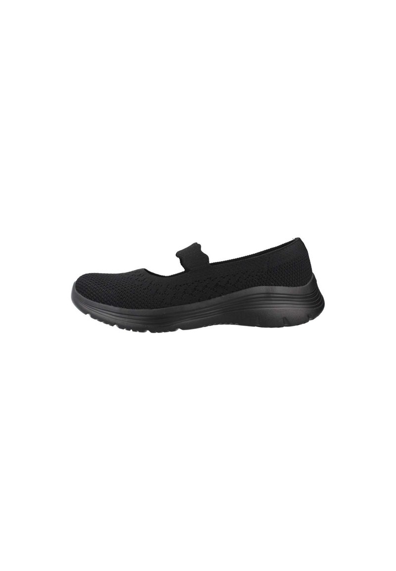 Skechers BEDFORD CHEERFUL GLOW NOIR 35 - Bailarinas con hebilla - noir ...