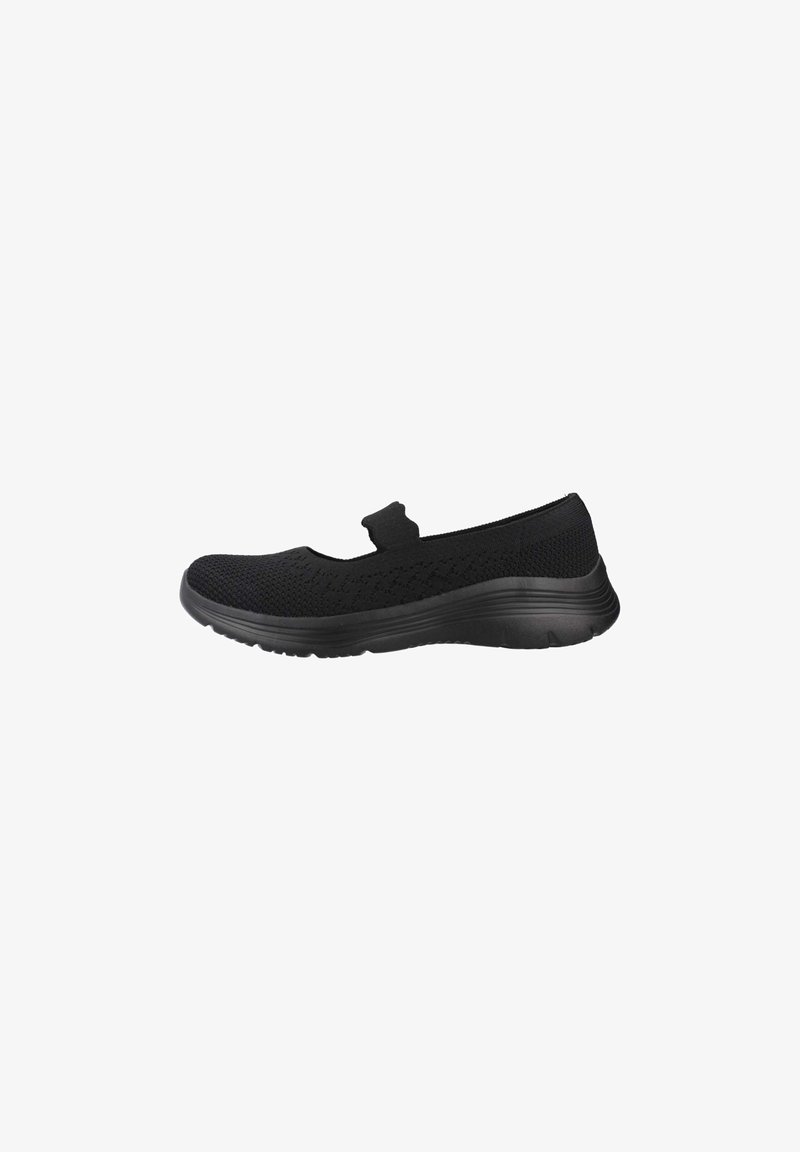 Skechers BEDFORD CHEERFUL GLOW NOIR 35 - Bailarinas con hebilla - noir ...
