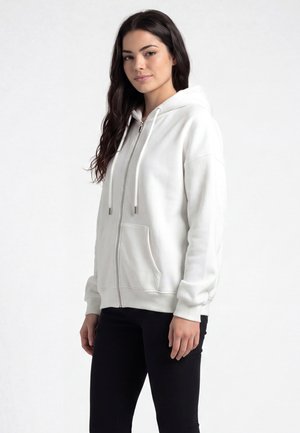 myMo Sweat zippé - white