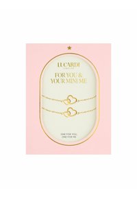 Lucardi MODERN ICONS 2 PACK - Armband - gold-coloured