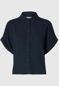 Unselected, dark sapphire