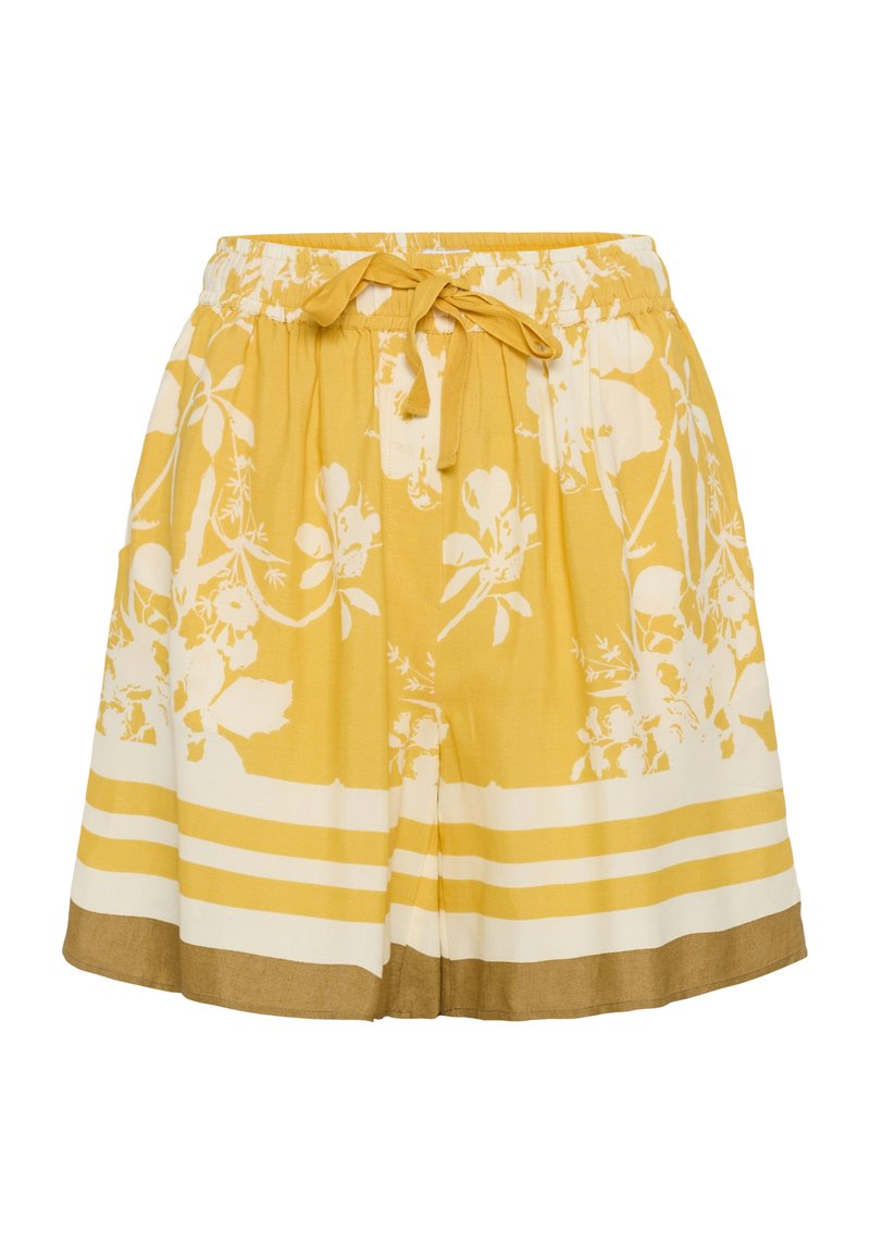 Saint Tropez RASHEDA - Shorts - golden apricot flower bouquet/gelb ...