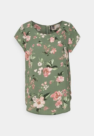 Vero Moda Tall, VMSAKI ZIP - Bluză - laurel wreath