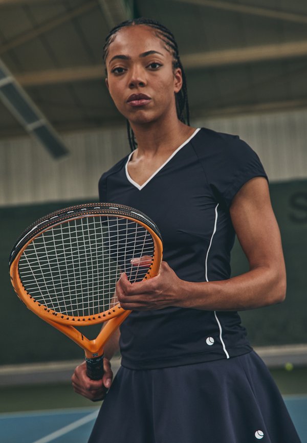 ACE V NECK - Sports T-shirt - night sky