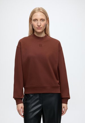 HUGO, DAXANDRIA - Sweatshirt - brown overflow
