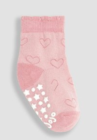 JoJo Maman Bébé 3-PACK HEART - REGULAR FIT - Ponožky - pink