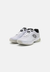 Lotto MIRAGE 300 III IDC - Tennisschuh für Sandplätze - all white/all black