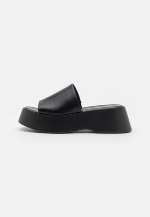 VENISE B.E.D FOAM - Heeled mules - black