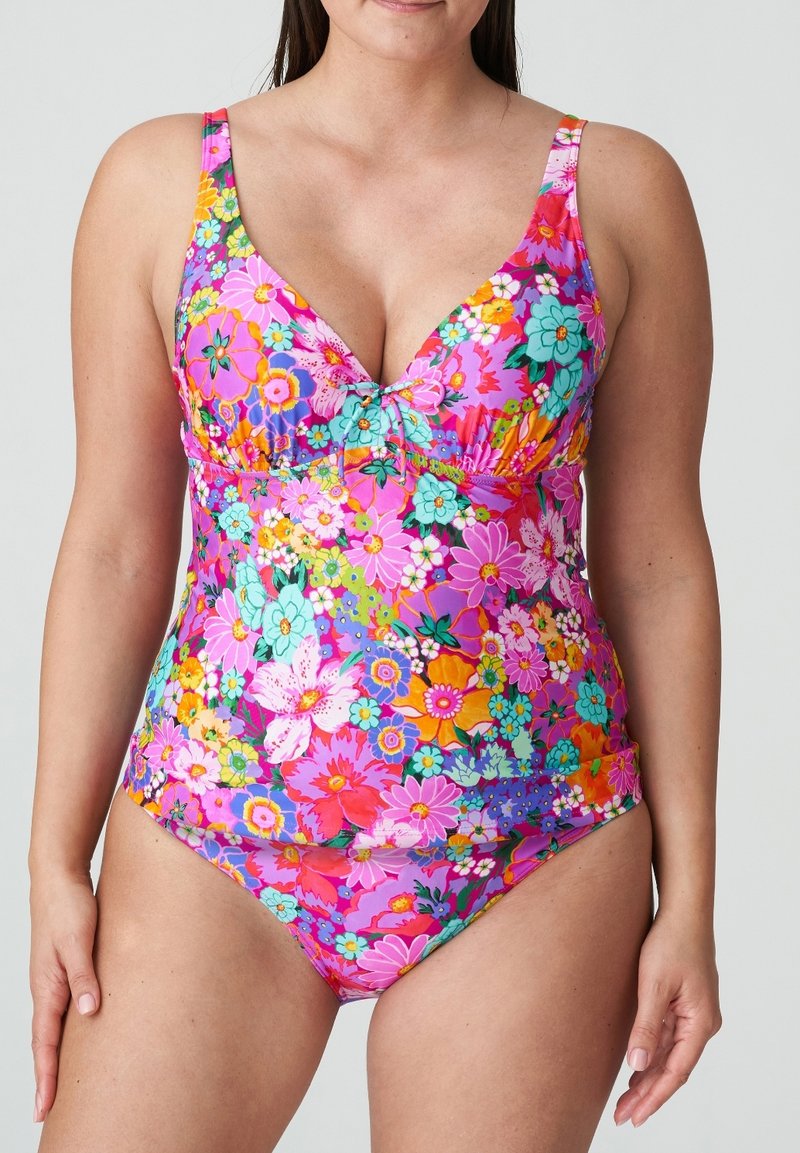 PrimaDonna NAJAC HALF PADDED PLUNGE - Badpak - floral explosion