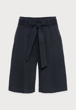 AMORETTE TIE WAIST - Shorts - navy