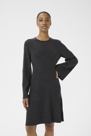 Gestuz ANTALI DRESS - Jumper dress - charcoal