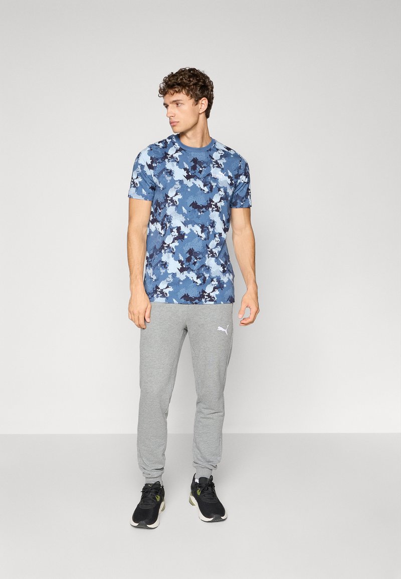 Puma T-shirt print blauw