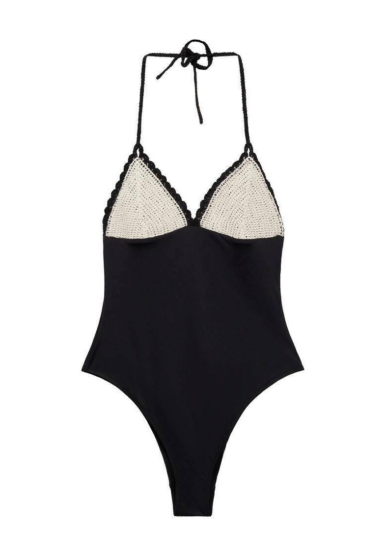 Black swimsuit