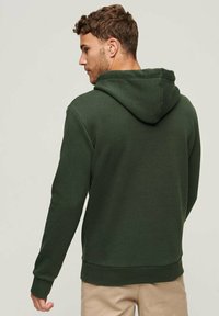 Superdry & Co CORE LOGO GREAT OUTDOORS - Felpa con cappuccio - campus green grit
