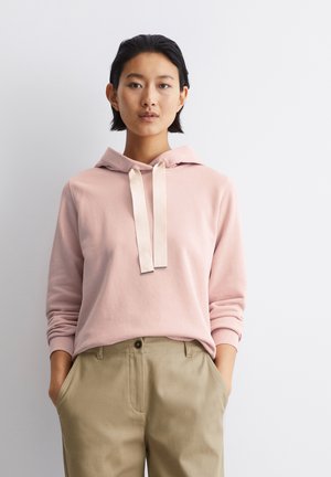 Marc O'Polo LONG SLEEVE - Mikina s kapucňou - dusty rose