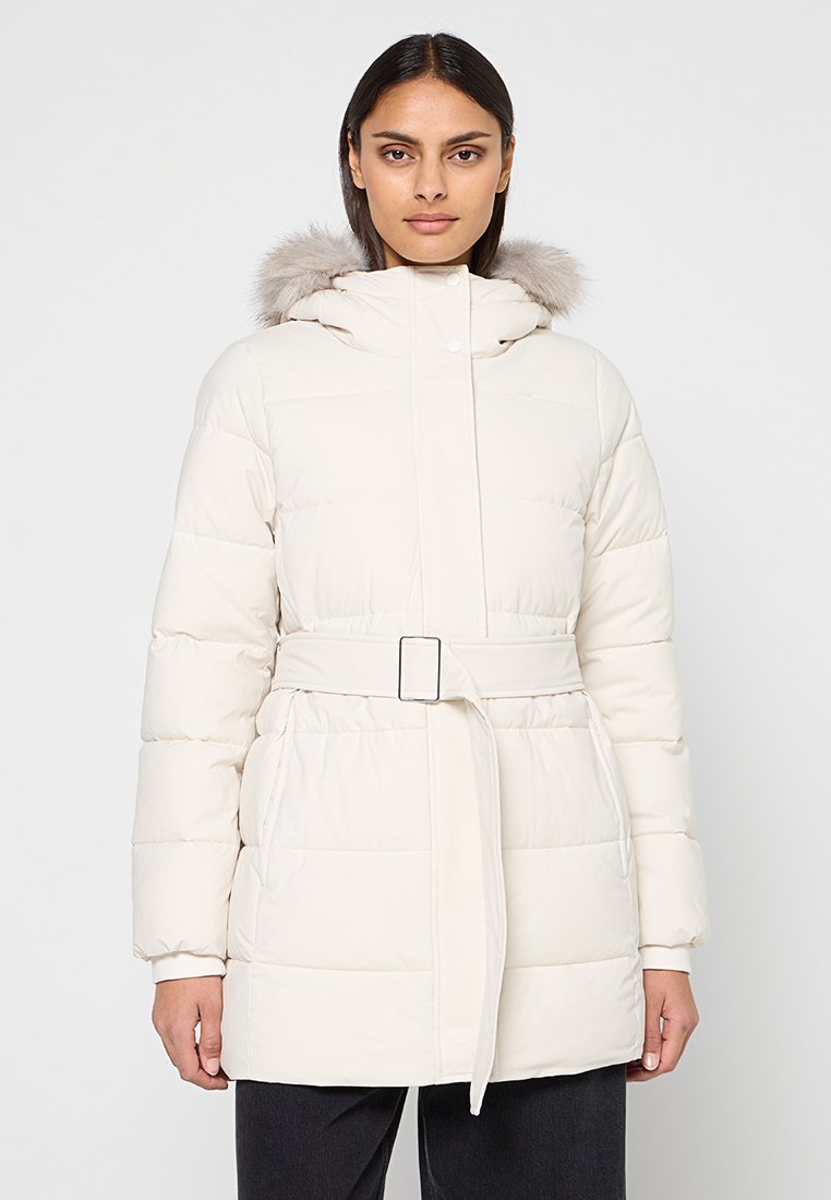 Calvin Klein Wintermantel wit Calvin Klein Wintermantel wit