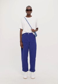 PS Paul Smith WOMENS TROUSERS - Hlače - blue