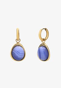 Niet geselecteerd, gold-coloured blue