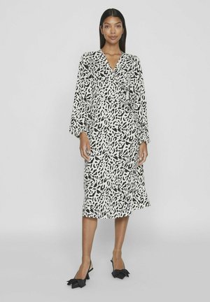 WICKEL LANGÄRMELIGES MIDI - Robe de jour - birch