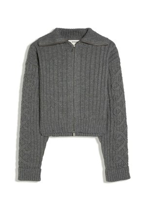 Bershka, JUMPER - Gilet - grey