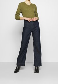 pure cashmere Jersey de punto - green