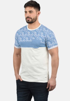 Solid SDFLORIAN - T-Shirt print - sky blue