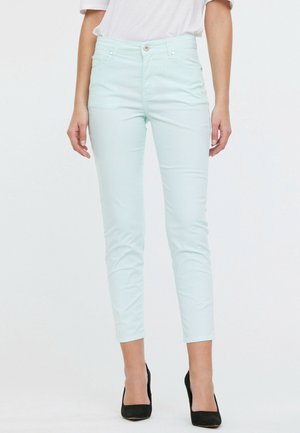 Slim fit jeans - turquoise